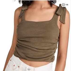 Free People Avenue Ruched Tank Top